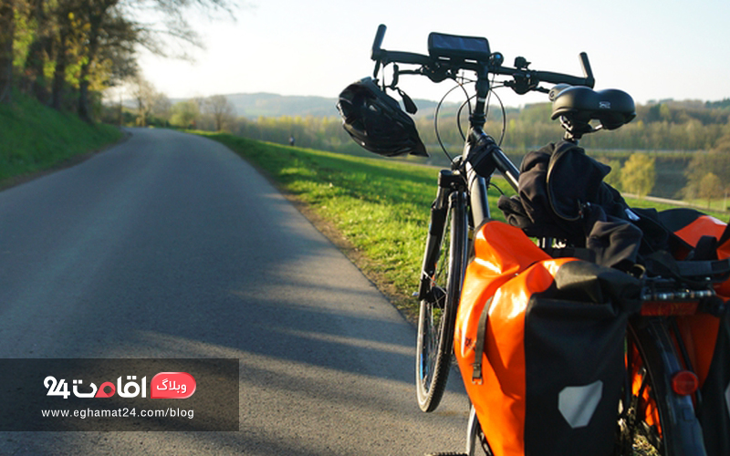 سفر با دوچرخه ، نکات ایمنی برای راحتی و سلامت شما در سفر با دوچرخه!